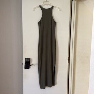 Old Navy Razorback Olive Green Dress